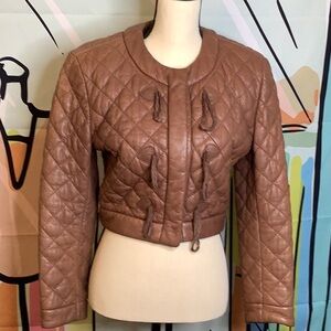 -Moschino Cheap and chic leather jacket